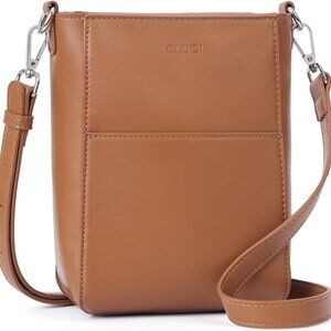Small Crossbody Bags for Women Trendy PU Leather Cell Phone Purse Wallet with Ad